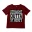 Straight Outta St. Bedes Unisex Toddler T-Shirt in Garnet Color